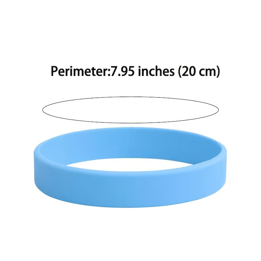 80pcs Custom Laser-Engravable Silicone Wristband Set
